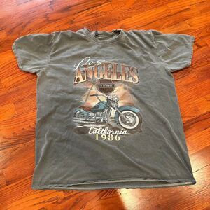 Nasty Gal Los Angeles Biker Tee